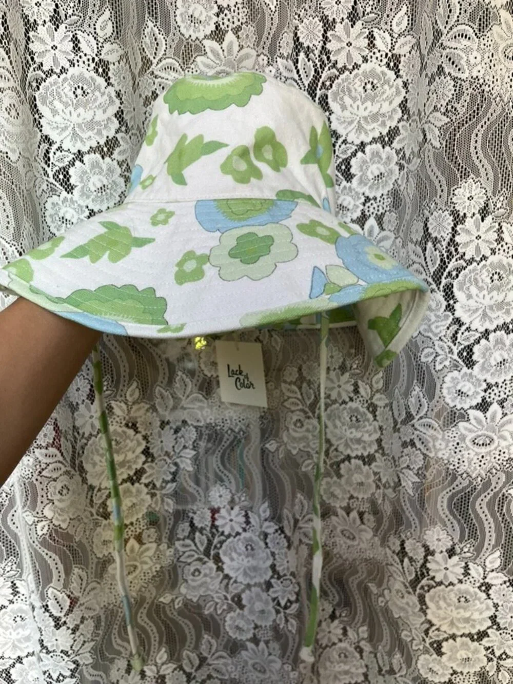 Lack of Color Retro Green Holiday Bucket Hat